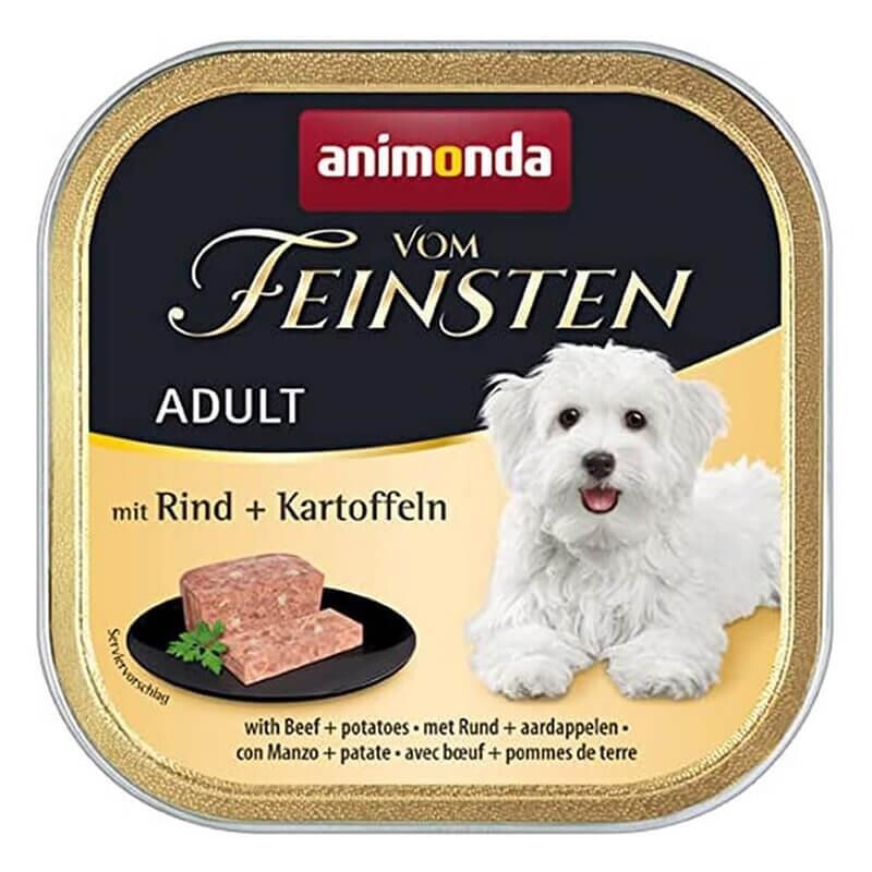 Animonda Vom Feinsten Sığır Eti Ve Patatesli Köpek Konservesi 150 GR | SRC: Barcode: 4017721826150